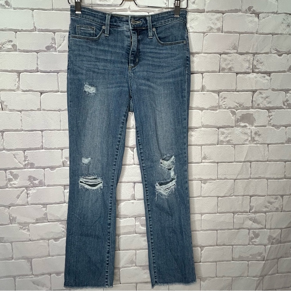 Universal Thread High Rise Straight Crop Jeans Size 27 (size 4)